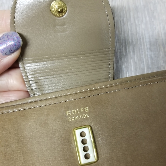 Embossed Rolfs cowhide wallet - Picture 11 of 16